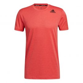 adidas Basic T Shirt Ladies Shock Red