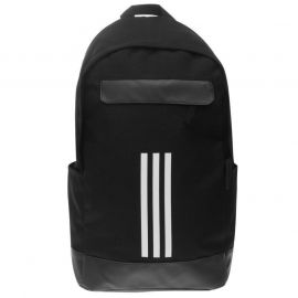 adidas Classic 3 Stripe Backpack Black/White