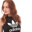 Adidas Originals Womens Trefoil Tank Black