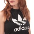 Adidas Originals Womens Trefoil Tank Black