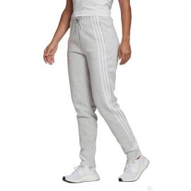adidas Womens 3-Stripes Doubleknit Pants Grey/White