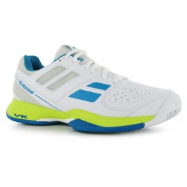 Babolat Pulsion All Court Ladies Tennis Shoes White/Green