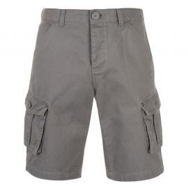 Firetrap Below The Knee Shorts Mens Anthracite