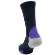 Karrimor Walking Socks 2 Pack Ladies Navy/Purple