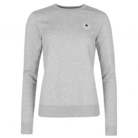 Mikina Converse Basic Crew Sweatshirt Grey