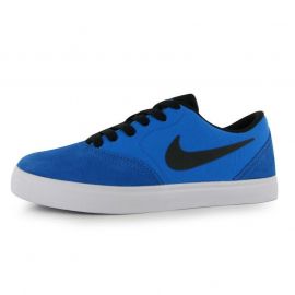 Nike SB Check Skate Shoe Junior Boys Blue/Black