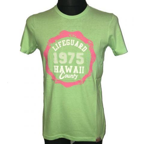 Pánské tričko Lifeguard 1975 Hawaii Country zelená