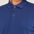 Pierre Cardin Plain Polo Shirt Mens Denim