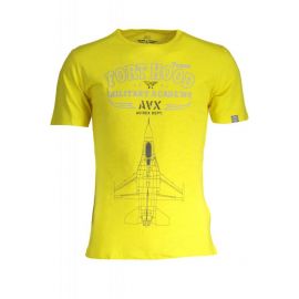 Tričko AVX AVIREX DEPT tričko s krátkým rukávem GIALLO